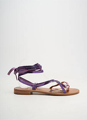 Sandalai/nu pėdos violetinis COULEUR POURPRE moteris