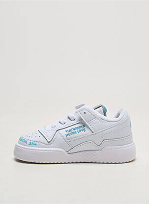 Bėgimo bateliai baltas ADIDAS mergina