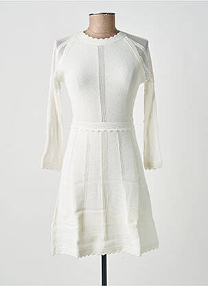 Trumpa suknelė baltas THE KOOPLES moteris