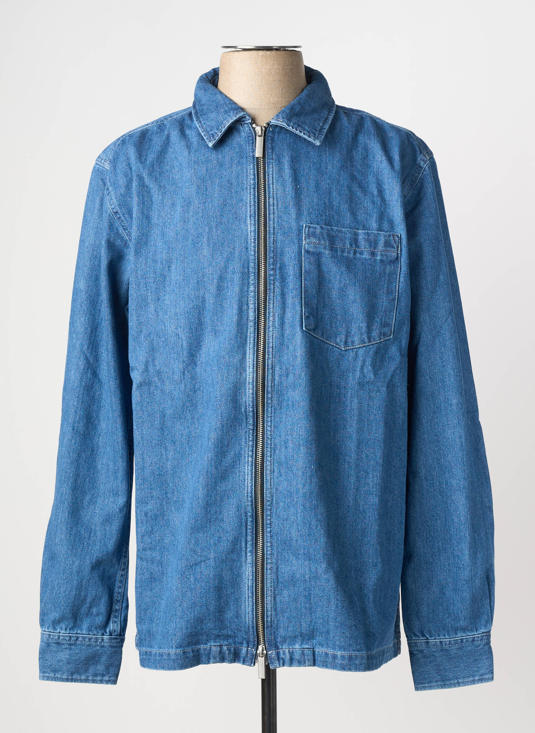 Kasdienis švarkas mėlyna KNOWLEDGE COTTON APPAREL vyras