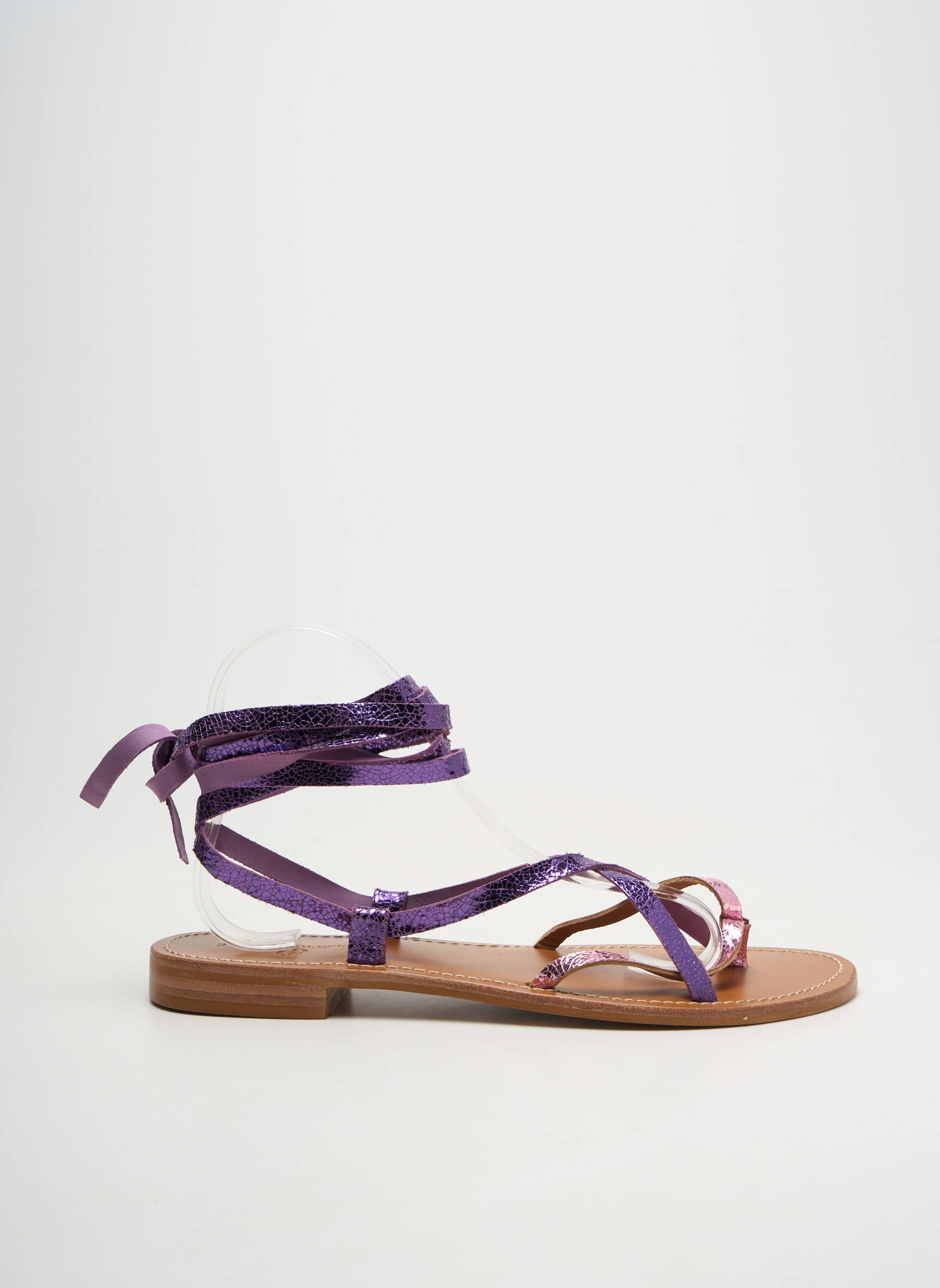 Sandalai/nu pėdos violetinis COULEUR POURPRE moteris