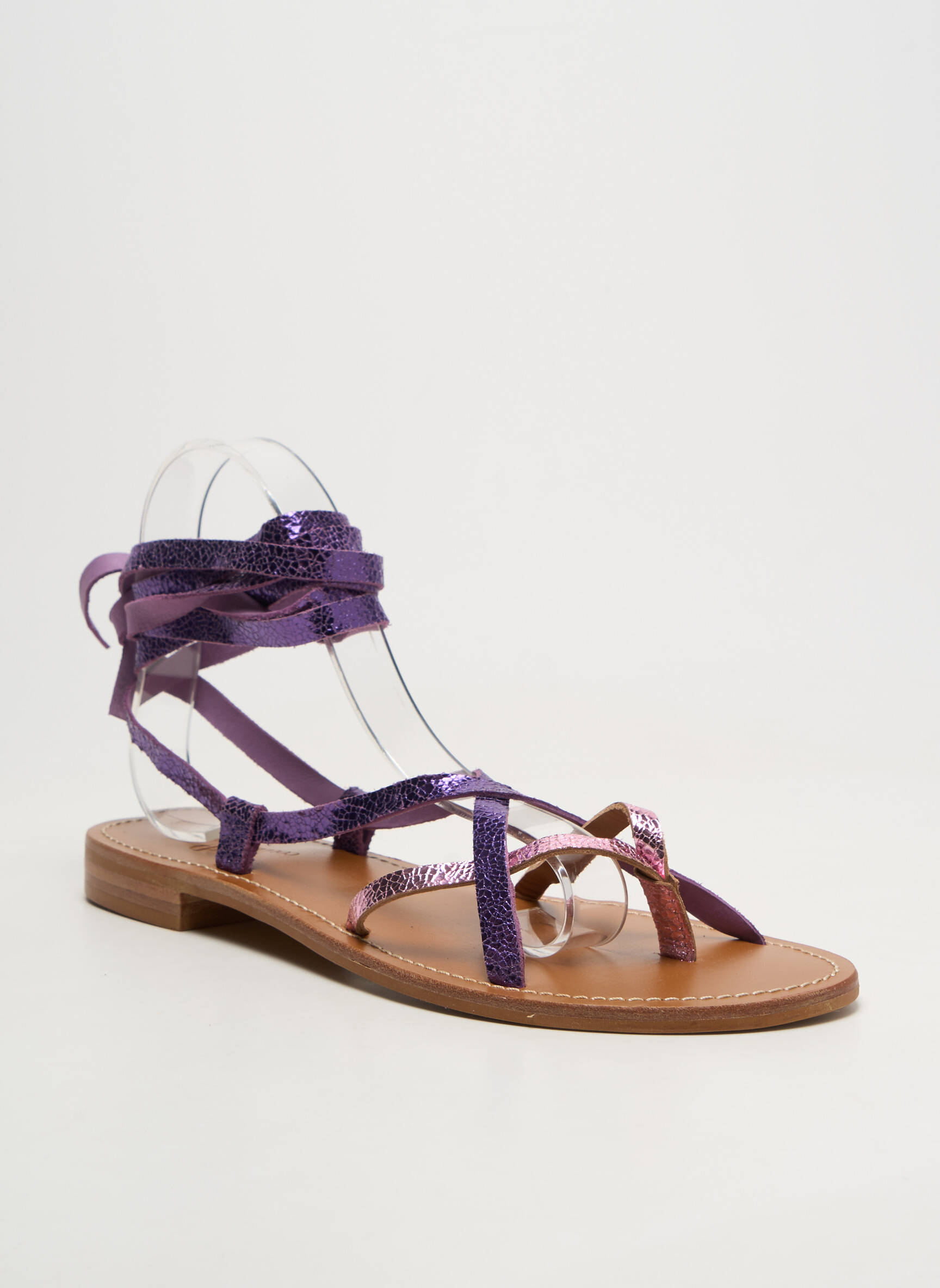 Sandalai/nu pėdos violetinis COULEUR POURPRE moteris