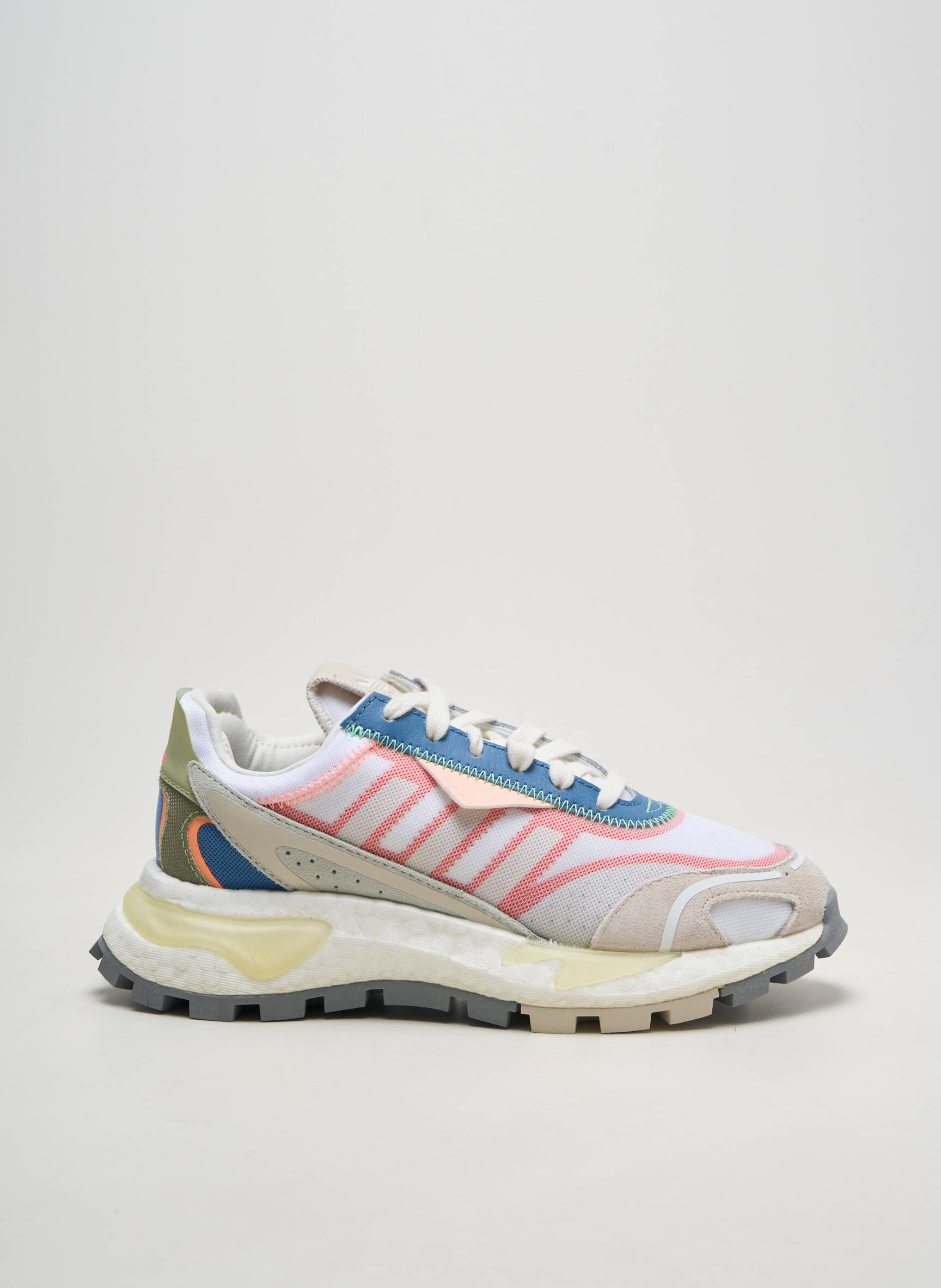 Bėgimo bateliai baltas ADIDAS moteris