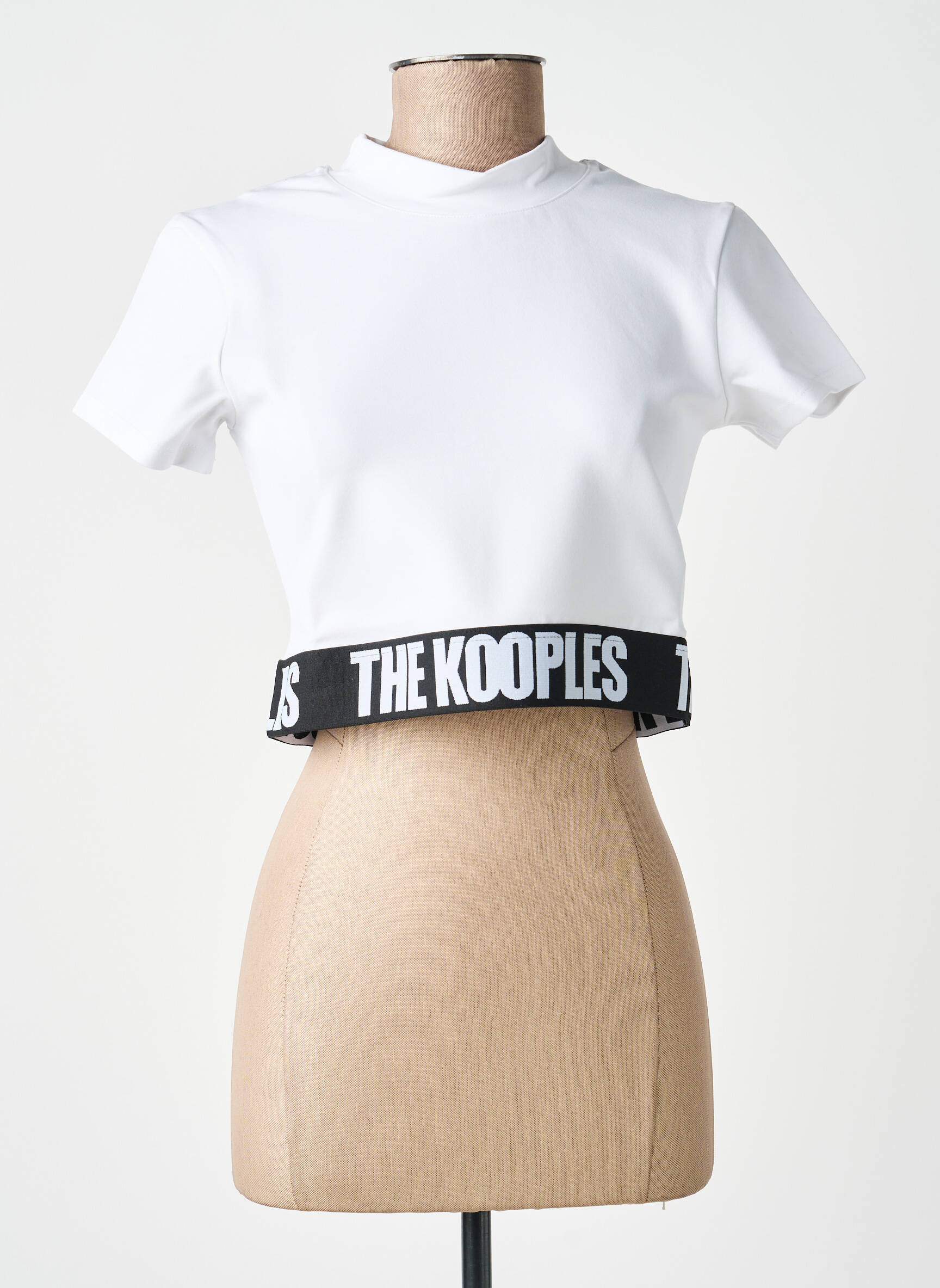 T-marškinys baltas THE KOOPLES moteris