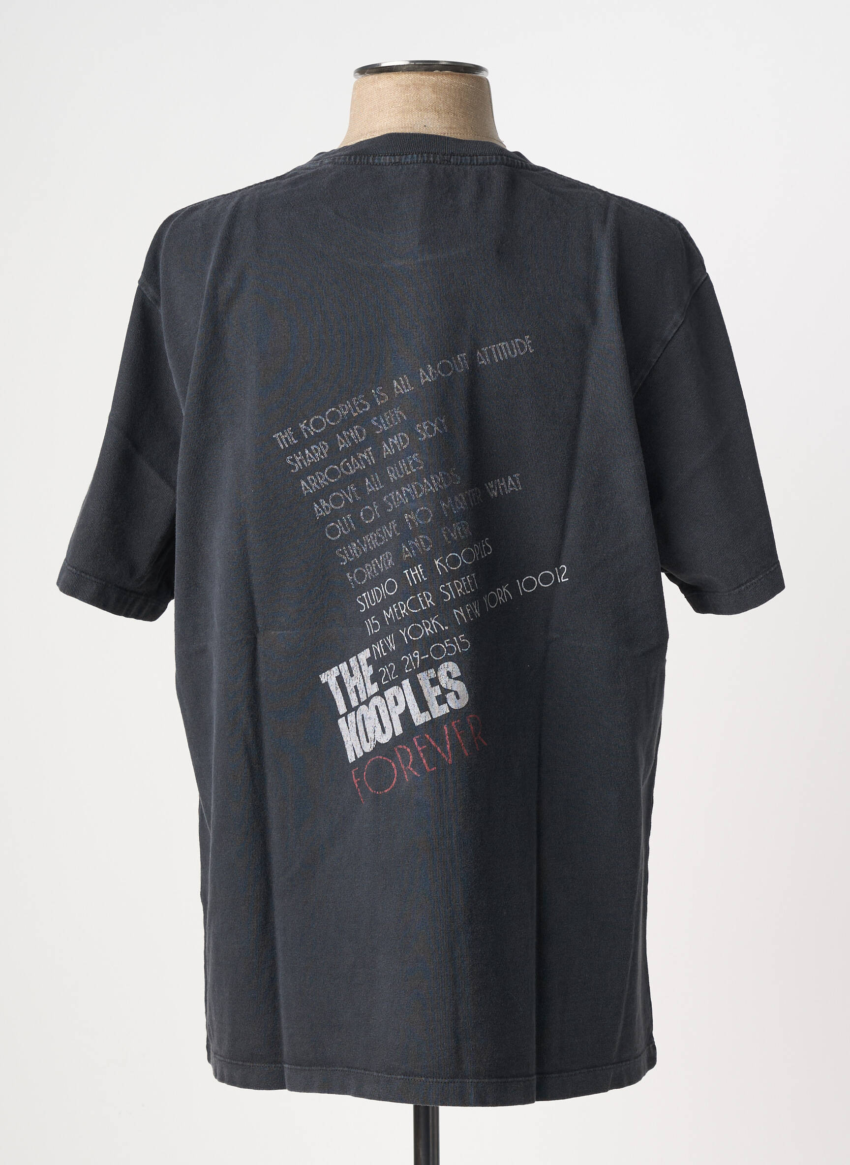 T-marškinys juodas THE KOOPLES vyras