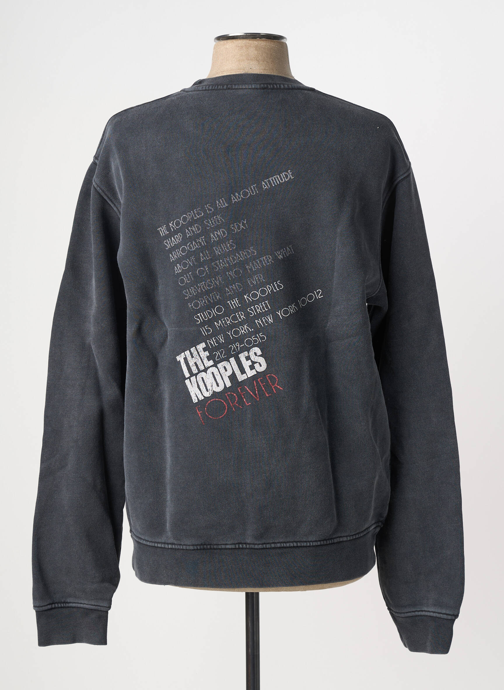 Mikroskopas pilka THE KOOPLES vyras