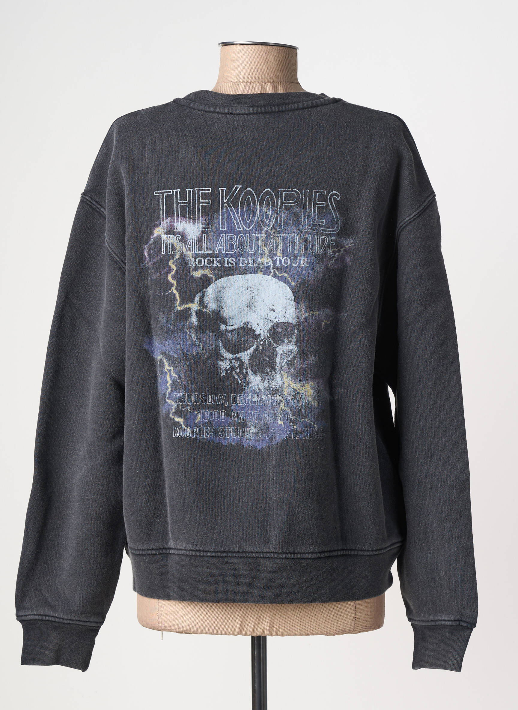 Mikroskopas pilka THE KOOPLES moteris