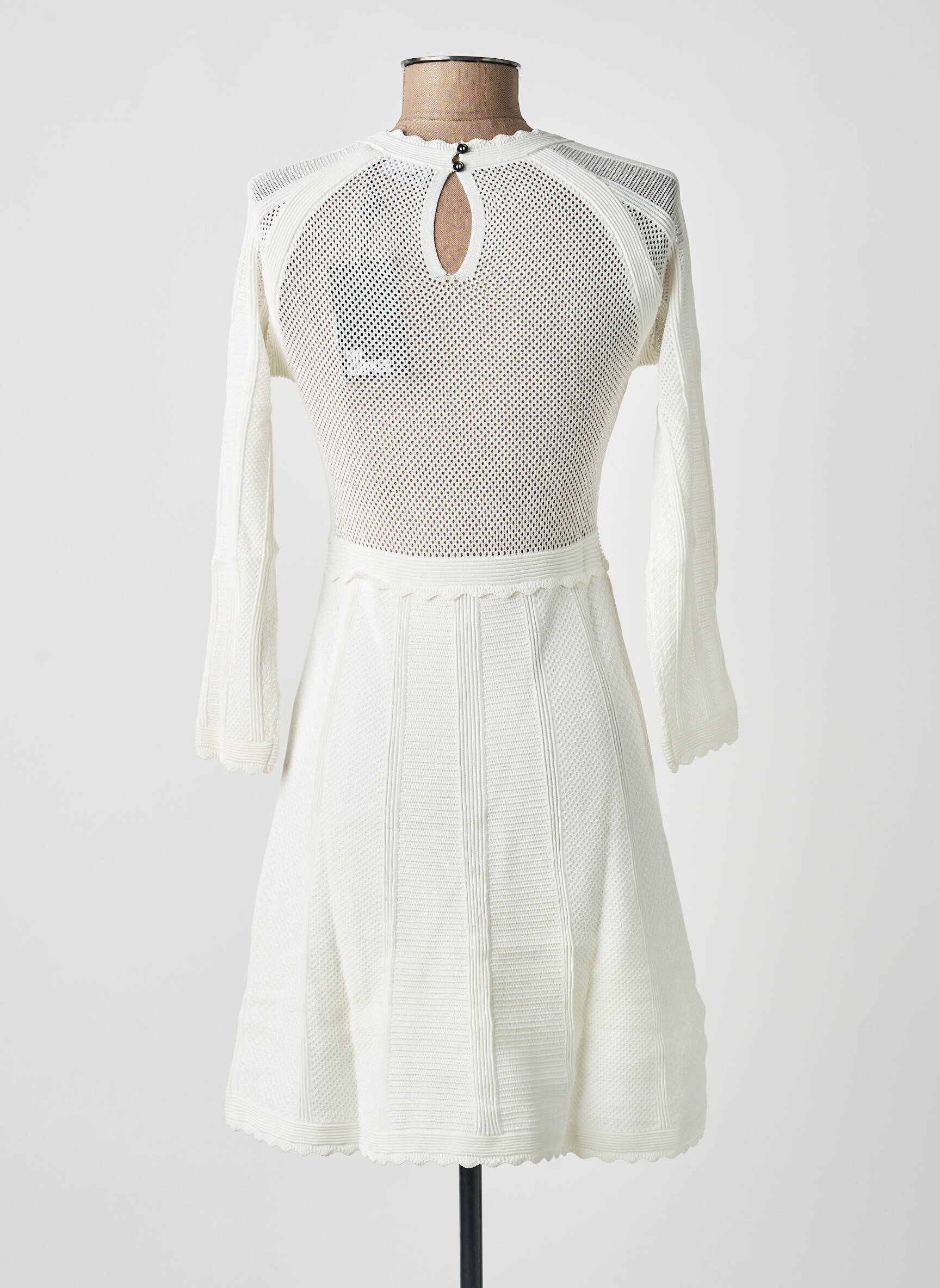 Trumpa suknelė baltas THE KOOPLES moteris