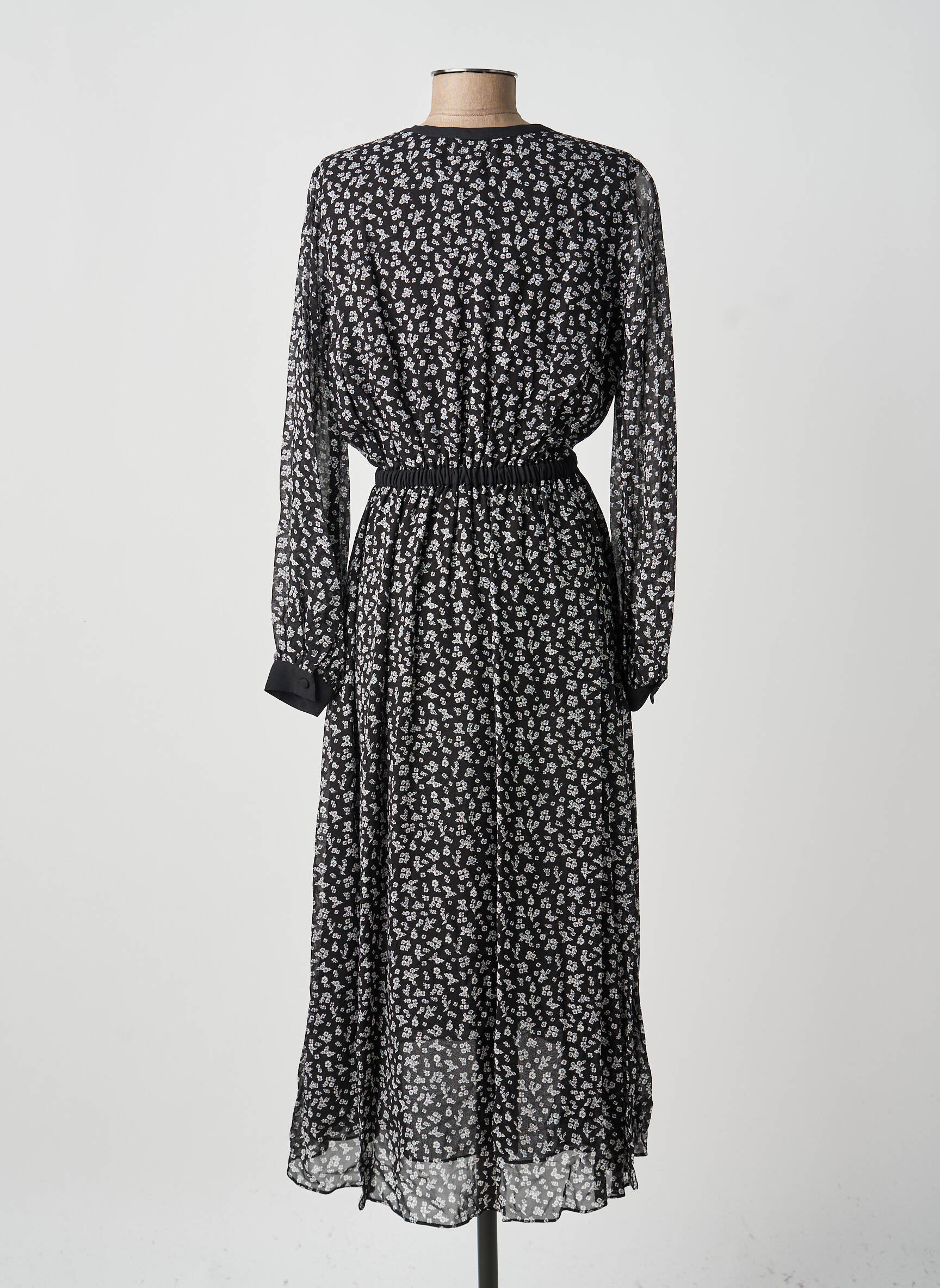 Ilga suknelė juodas THE KOOPLES moteris