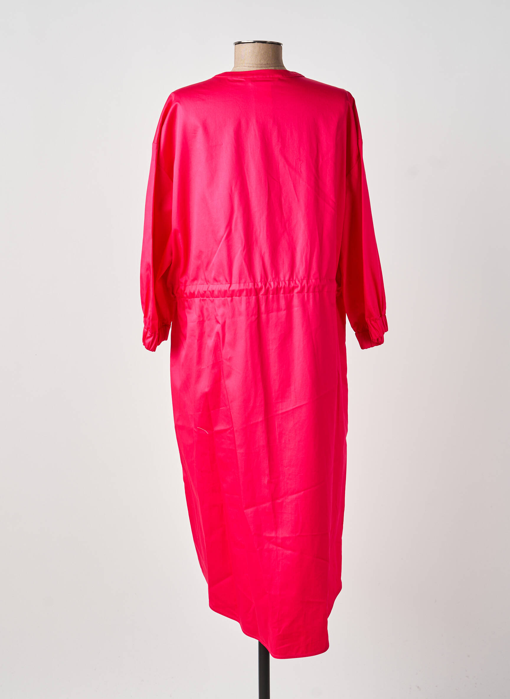Pusilgių suknelė rožinė MAX MARA moteris
