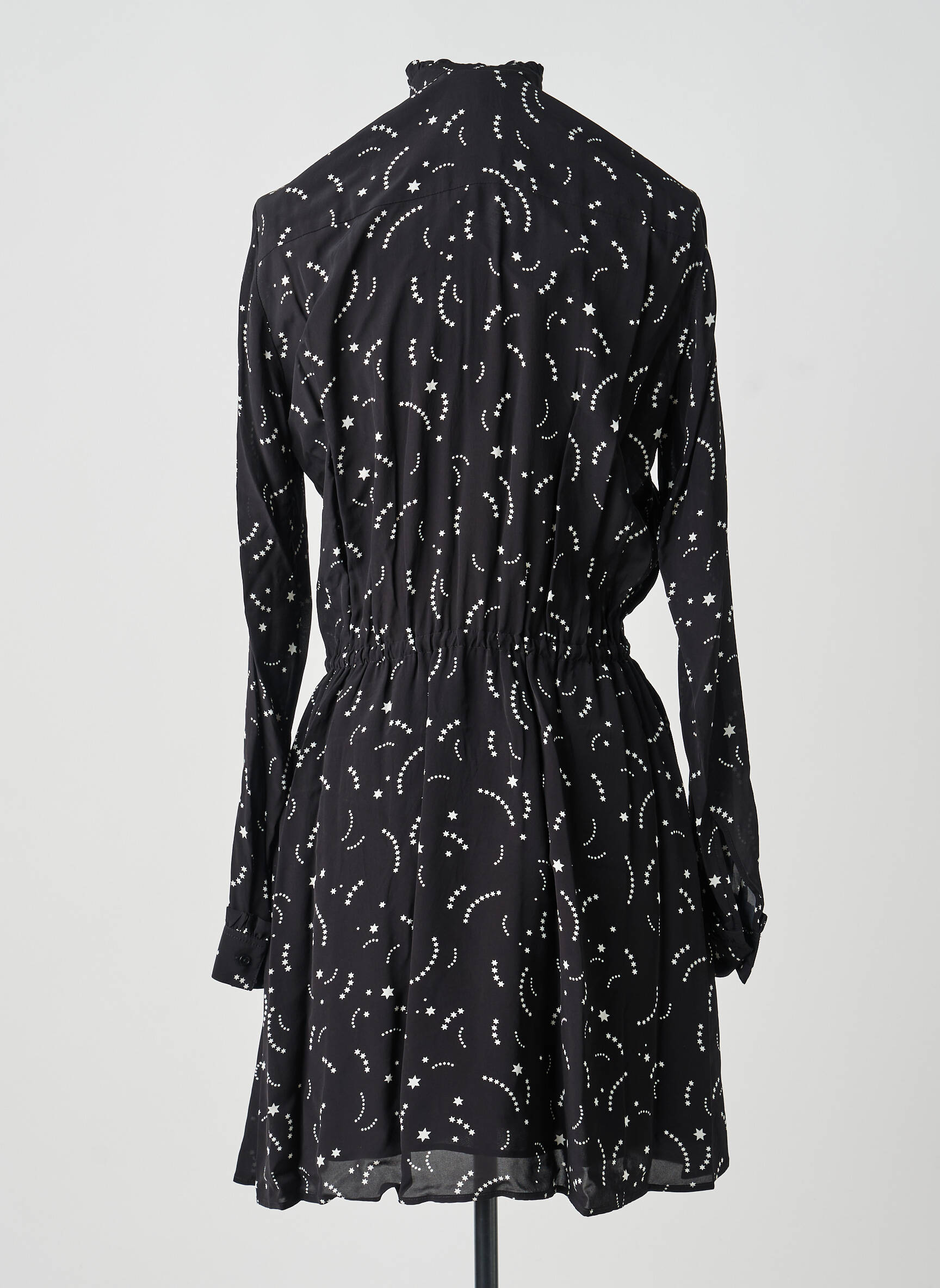 Trumpa suknelė juodas THE KOOPLES moteris