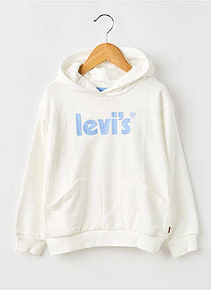Kapišonas baltas LEVI'S mergina