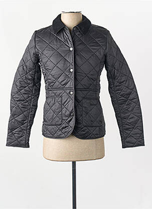 Pūkinė striukė juodas BARBOUR moteris