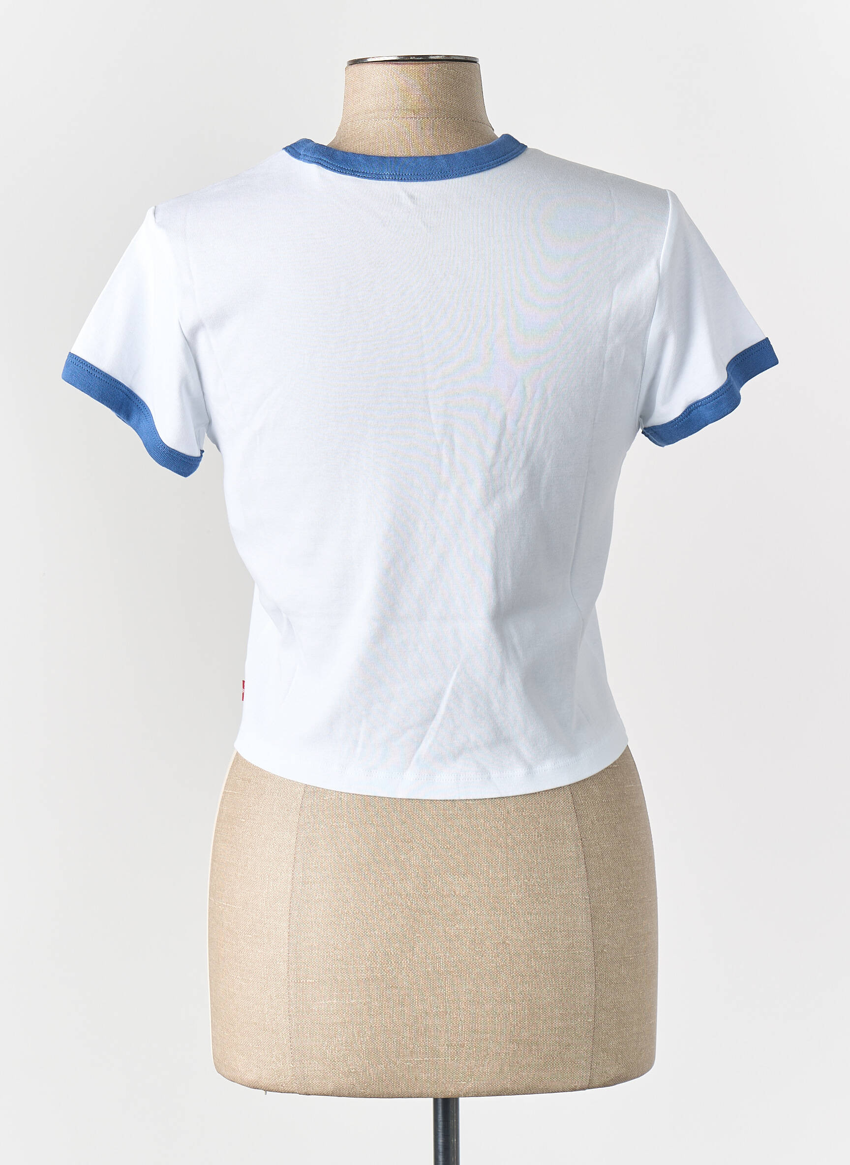 T-marškinys baltas LEVI'S moteris
