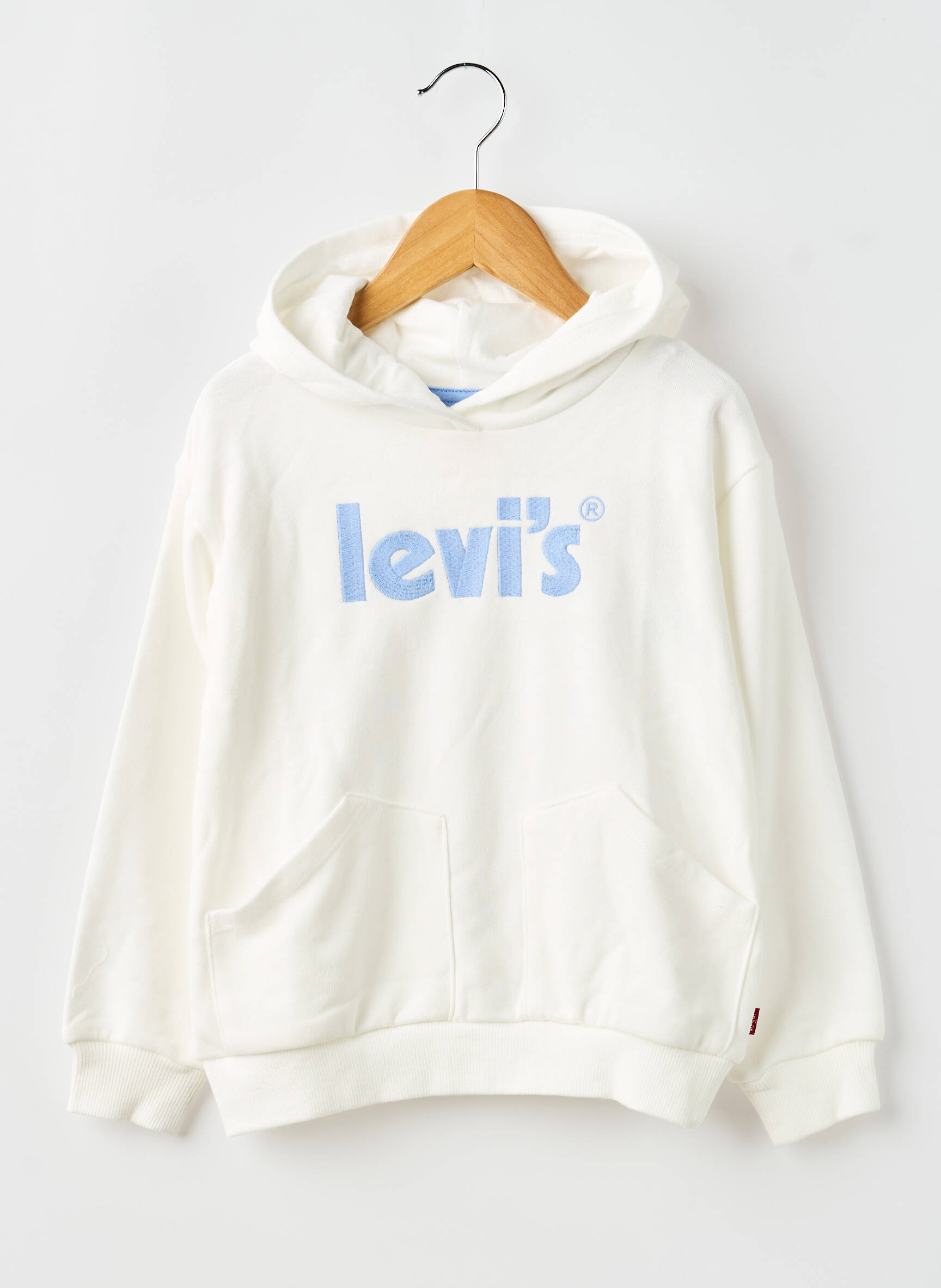 Kapišonas baltas LEVI'S mergina