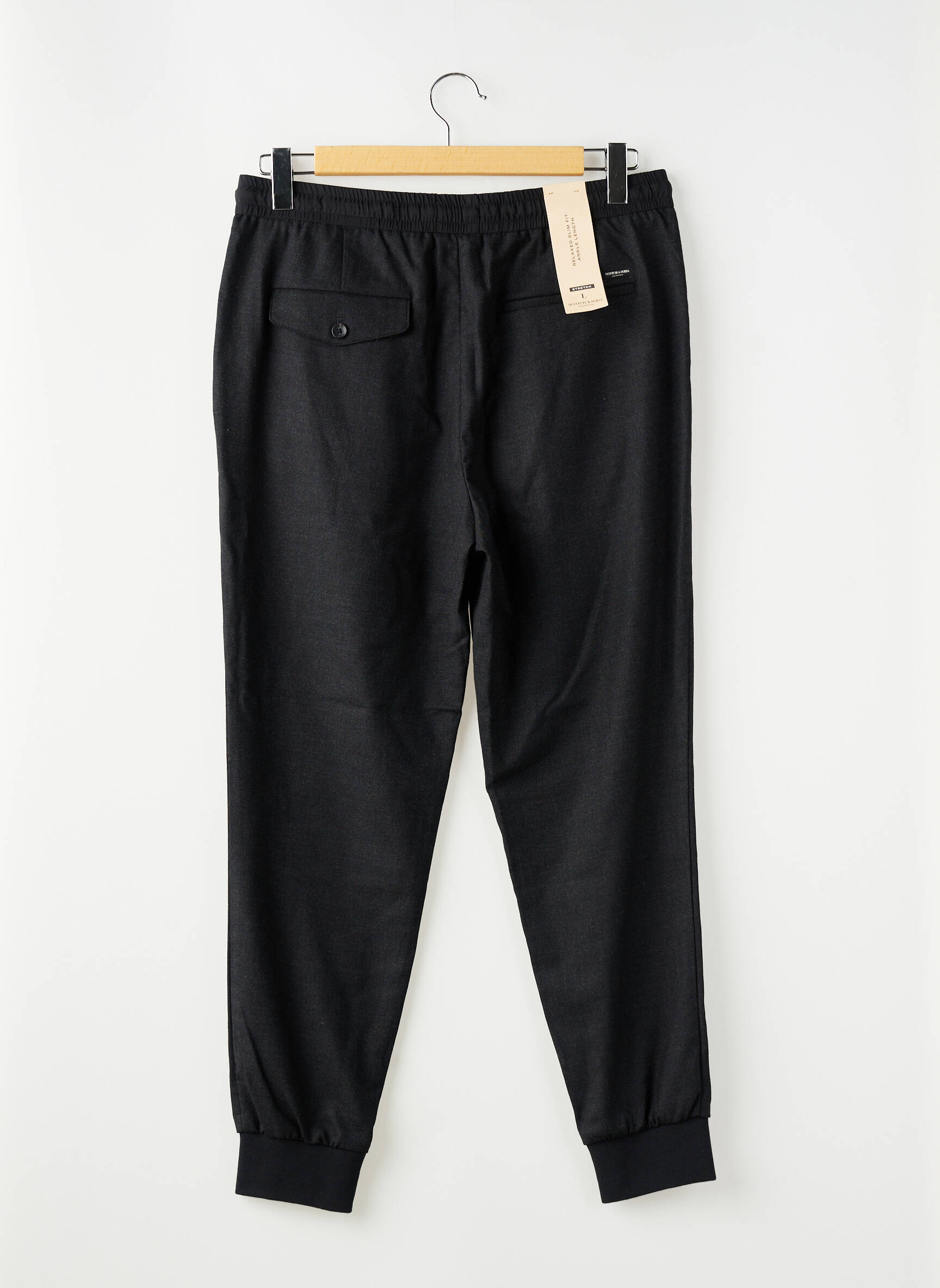 Lieknos kelnės juodas SCOTCH & SODA vyras