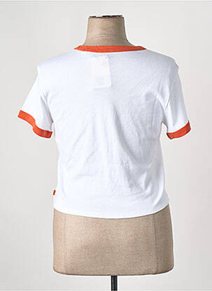 T-marškinys baltas LEVI'S moteris