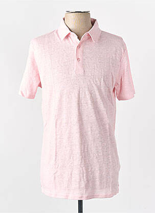 Polo rožinė KNOWLEDGE COTTON APPAREL vyras