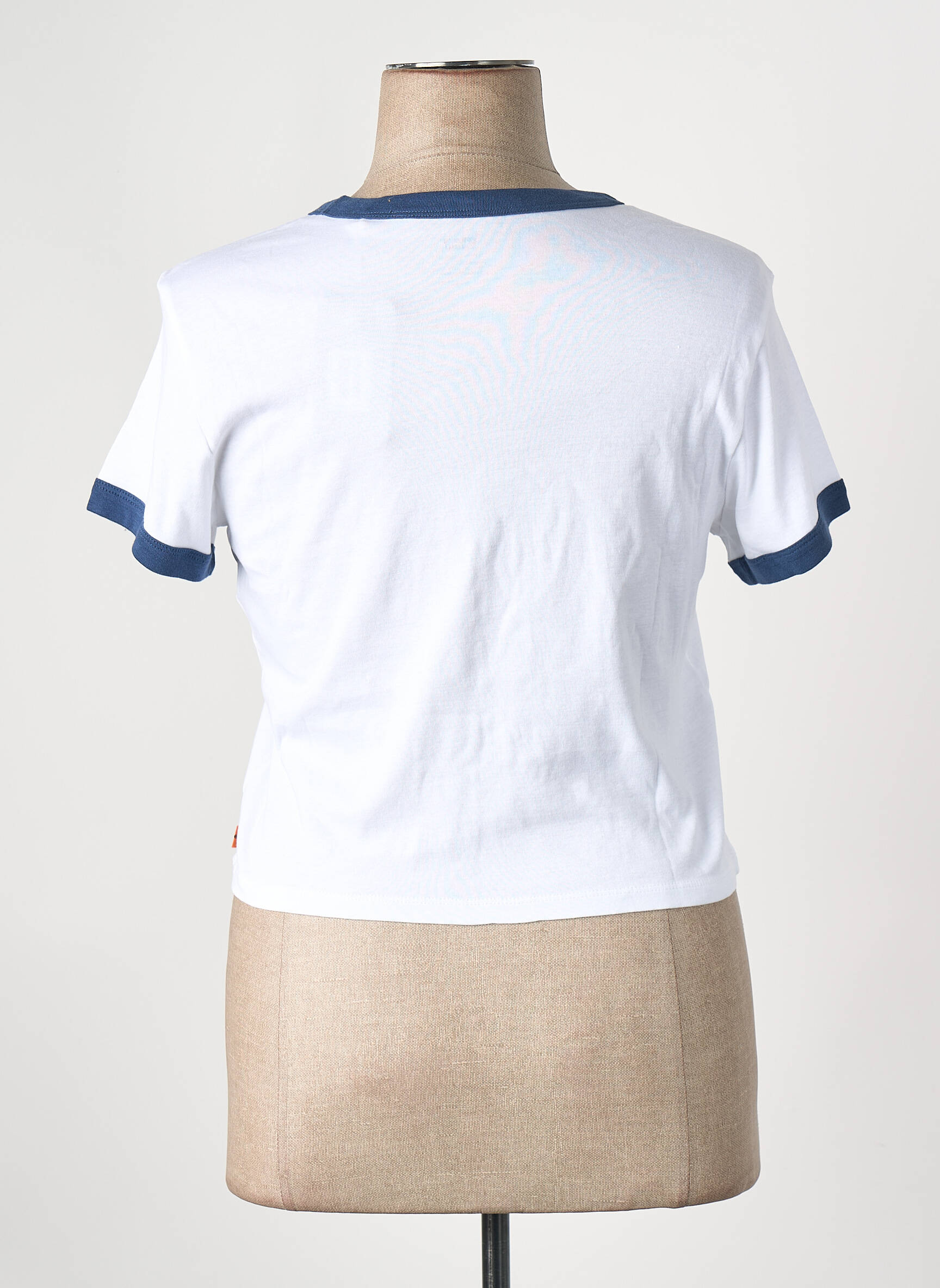 T-marškinys baltas LEVI'S moteris