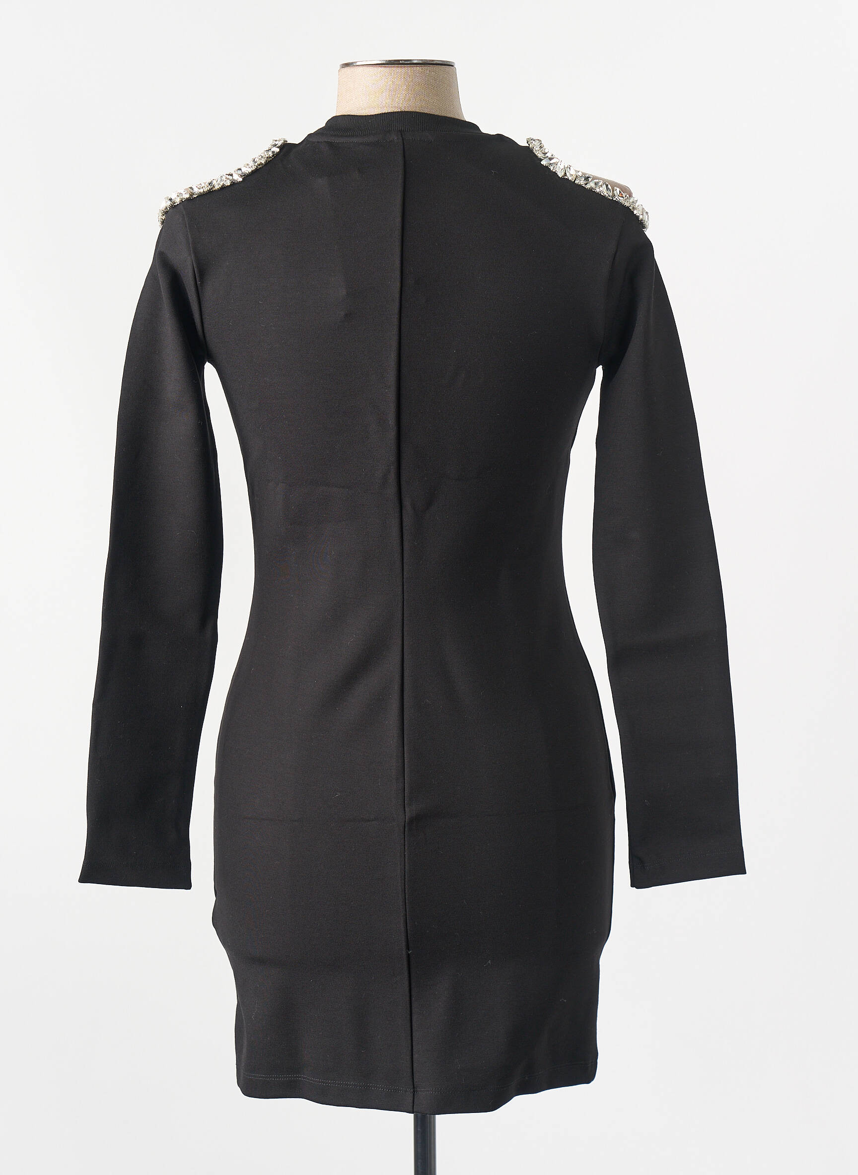 Trumpa suknelė juodas THE KOOPLES moteris