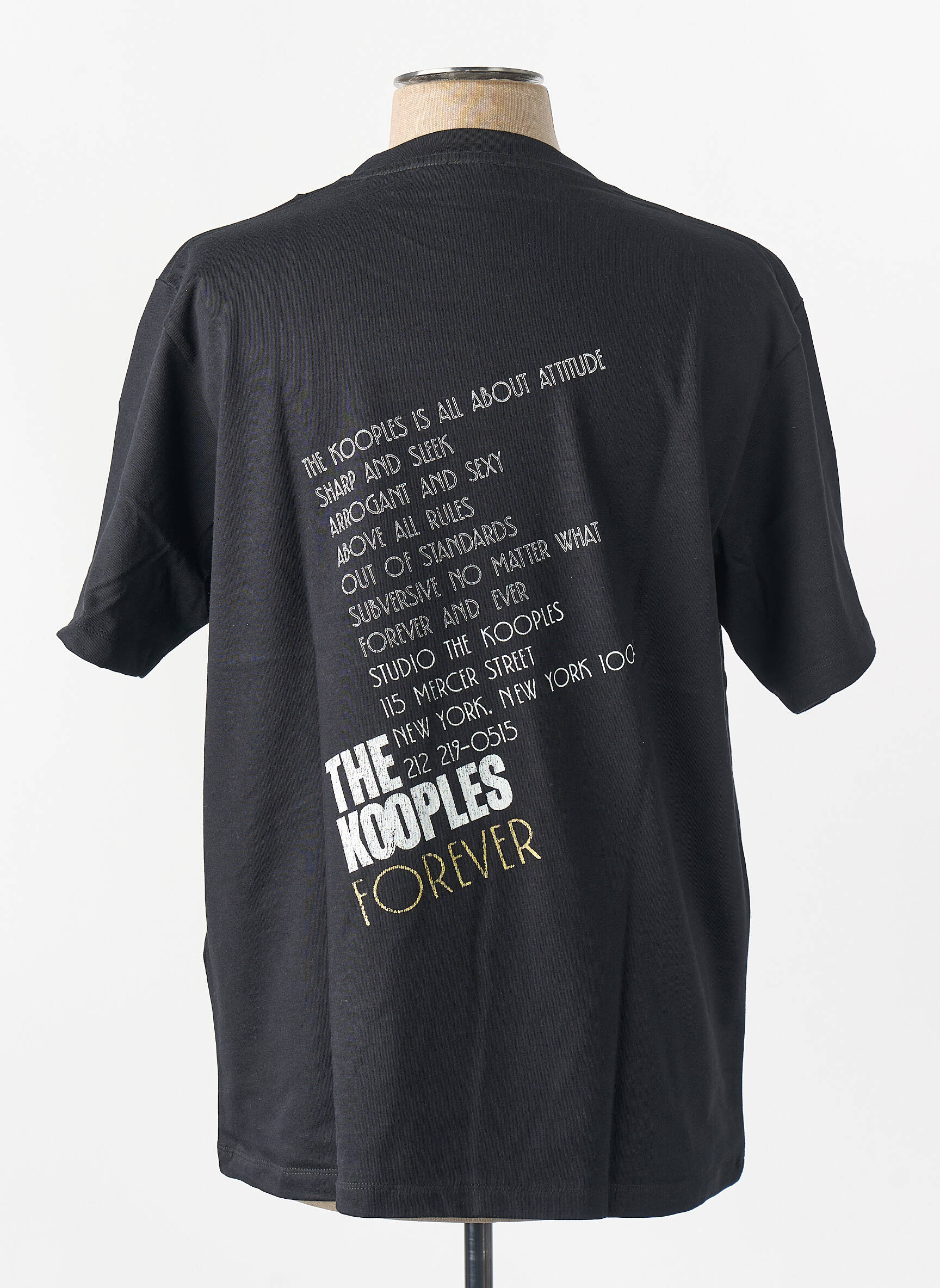 T-marškinys juodas THE KOOPLES vyras