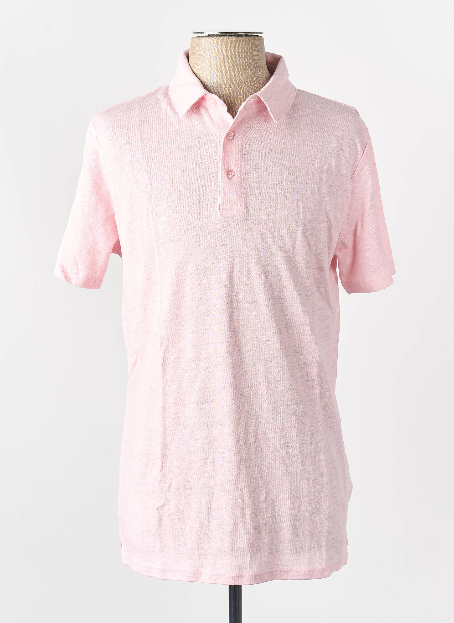 Polo rožinė KNOWLEDGE COTTON APPAREL vyras