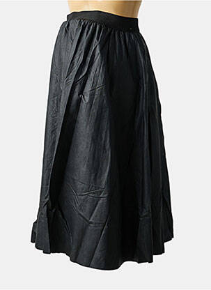 Pusilgis sijonas juodas MAT FASHION moteris