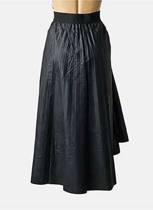 Pusilgis sijonas juodas MAT FASHION moteris