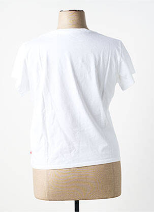 T-marškinys baltas LEVI'S moteris
