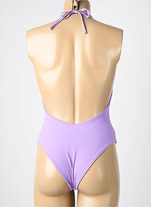 Vienos dalies maudymosi kostiumas violetinis LUZ COLLECTIONS moteris
