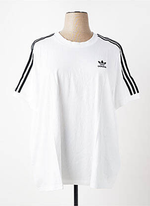 T-marškinys baltas ADIDAS moteris