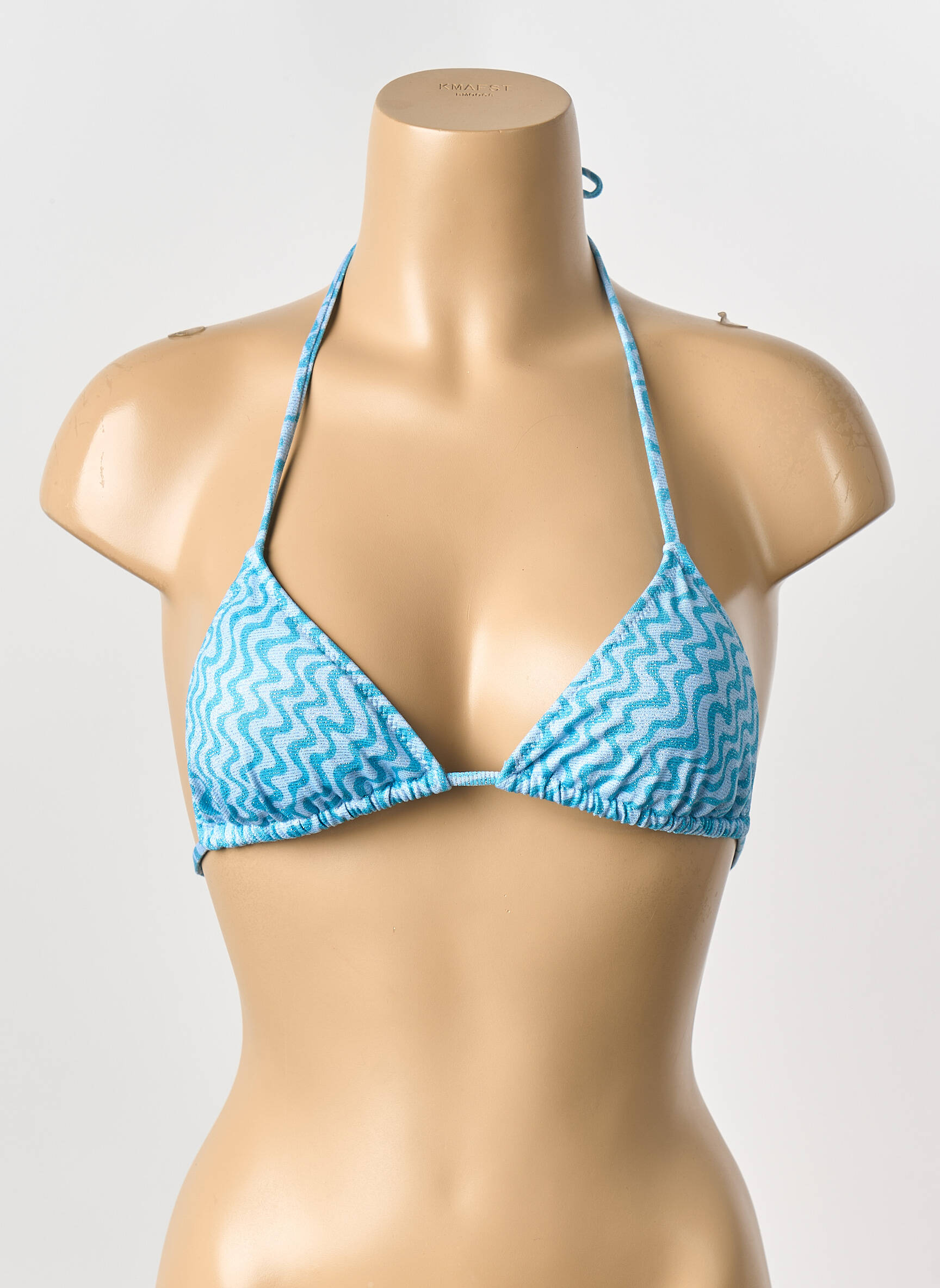 Maudymosi viršūnė mėlyna ROBIN COLLECTION moteris