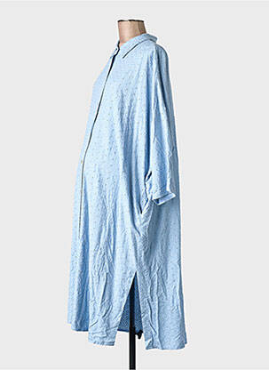 Pusilgių suknelė mėlyna MAT FASHION moteris