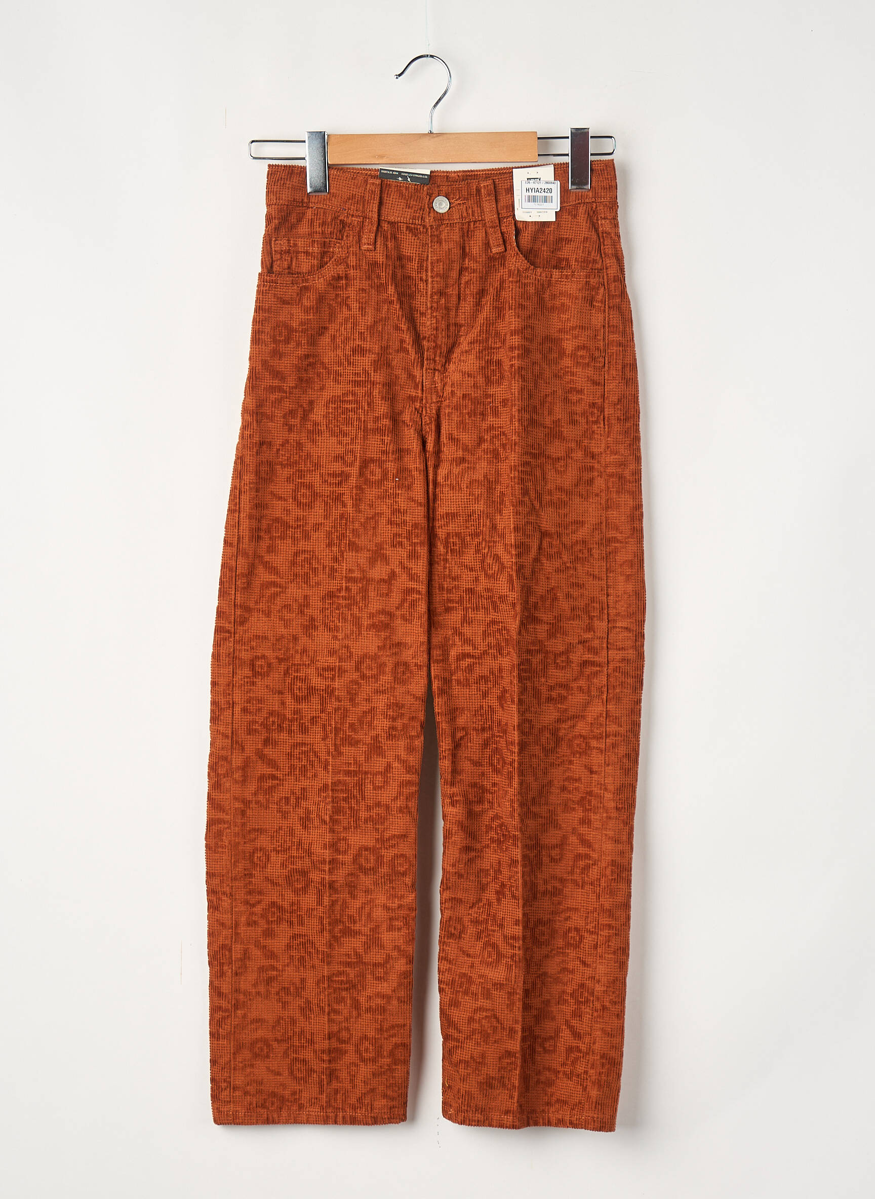 Tiesi kelnė oranžinė LEVI'S moteris