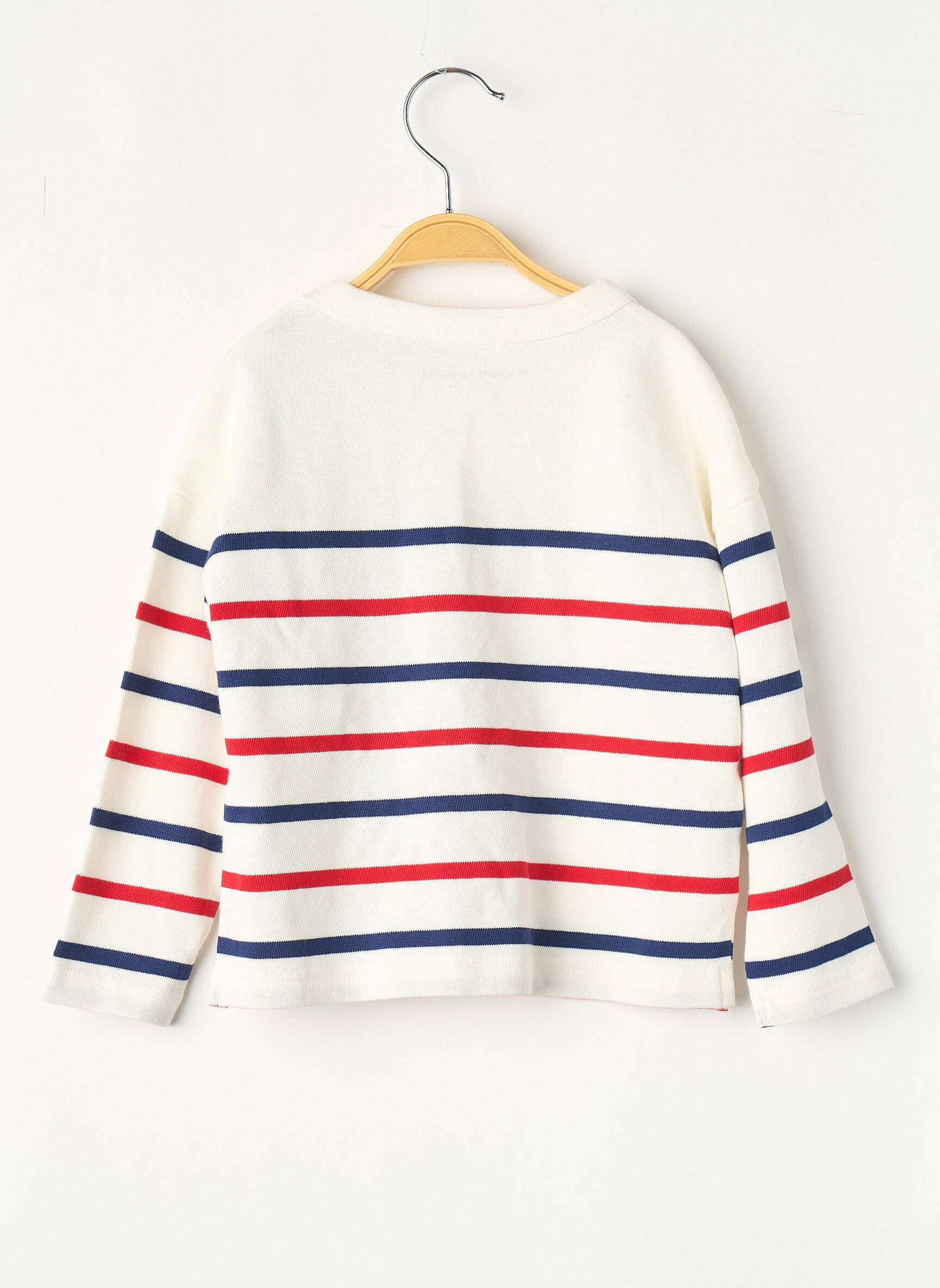 T-marškinys baltas MAISON LABICHE mergina