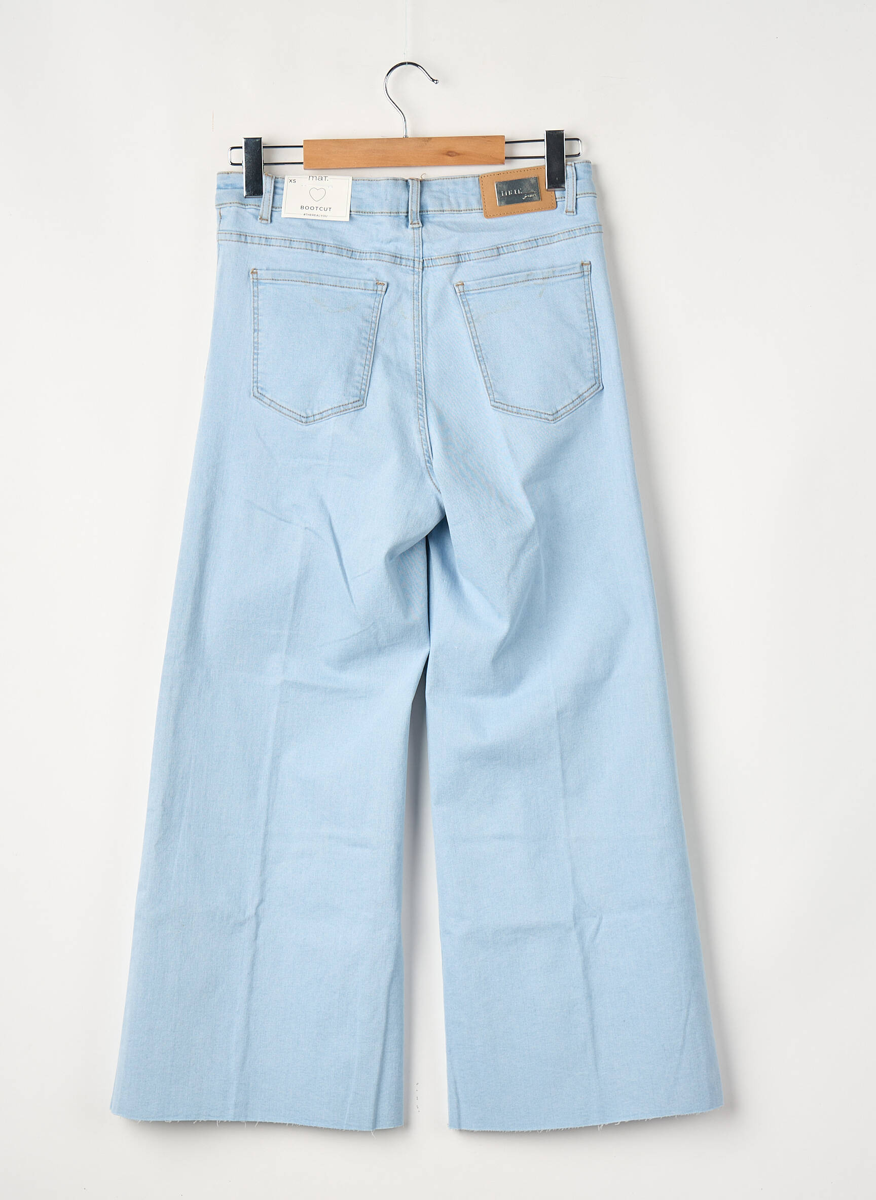 Bootcut džinsai mėlyna MAT FASHION moteris