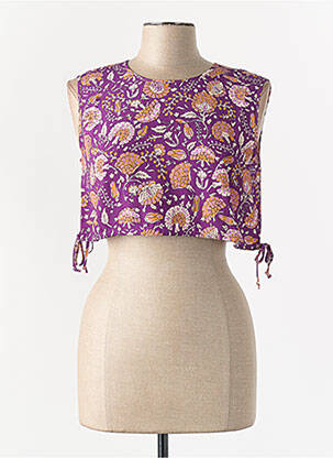 Viršūnė violetinis ANTIK BATIK moteris