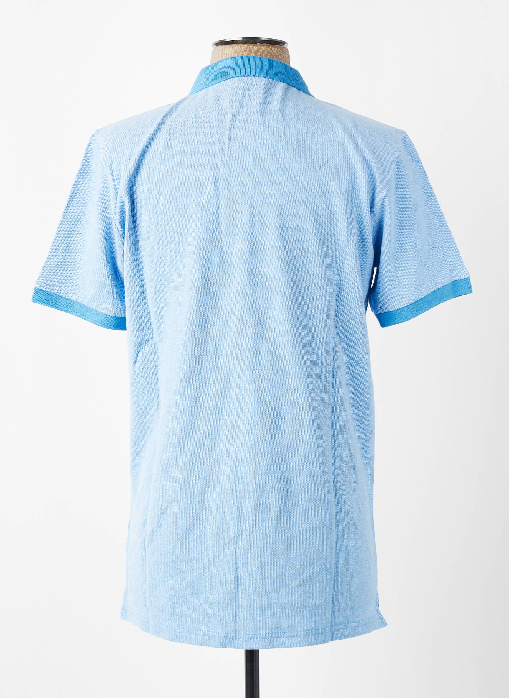 Polo mėlyna KNOWLEDGE COTTON APPAREL vyras