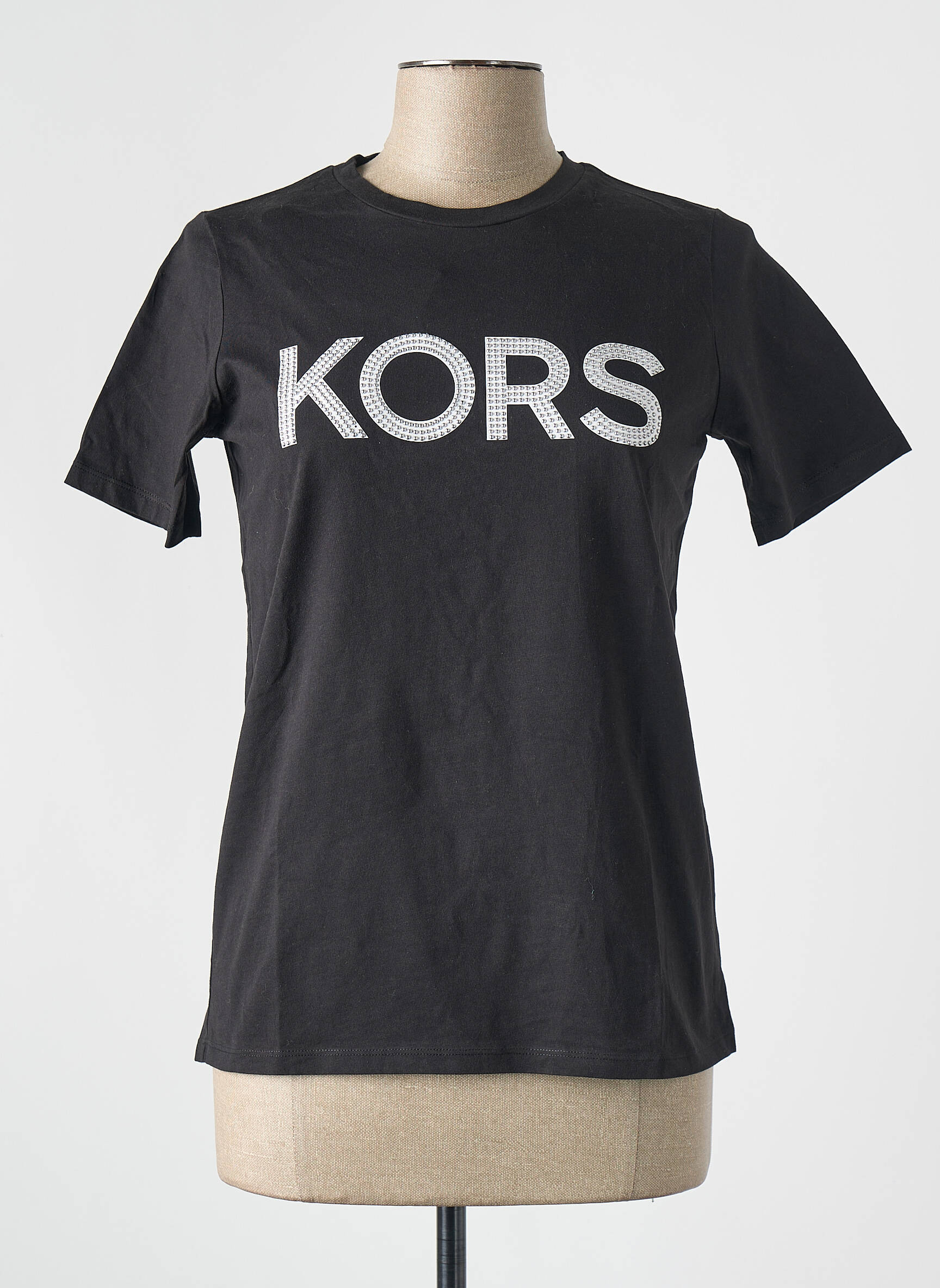 T-marškinys juodas MICHAEL KORS moteris