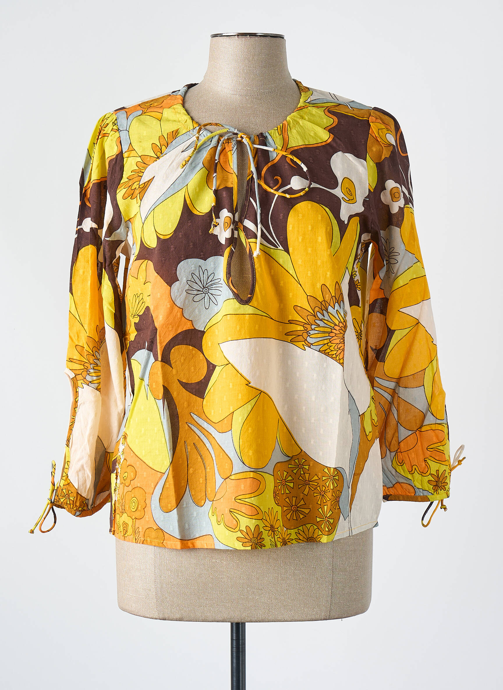 Viršūnė geltona ANTIK BATIK moteris