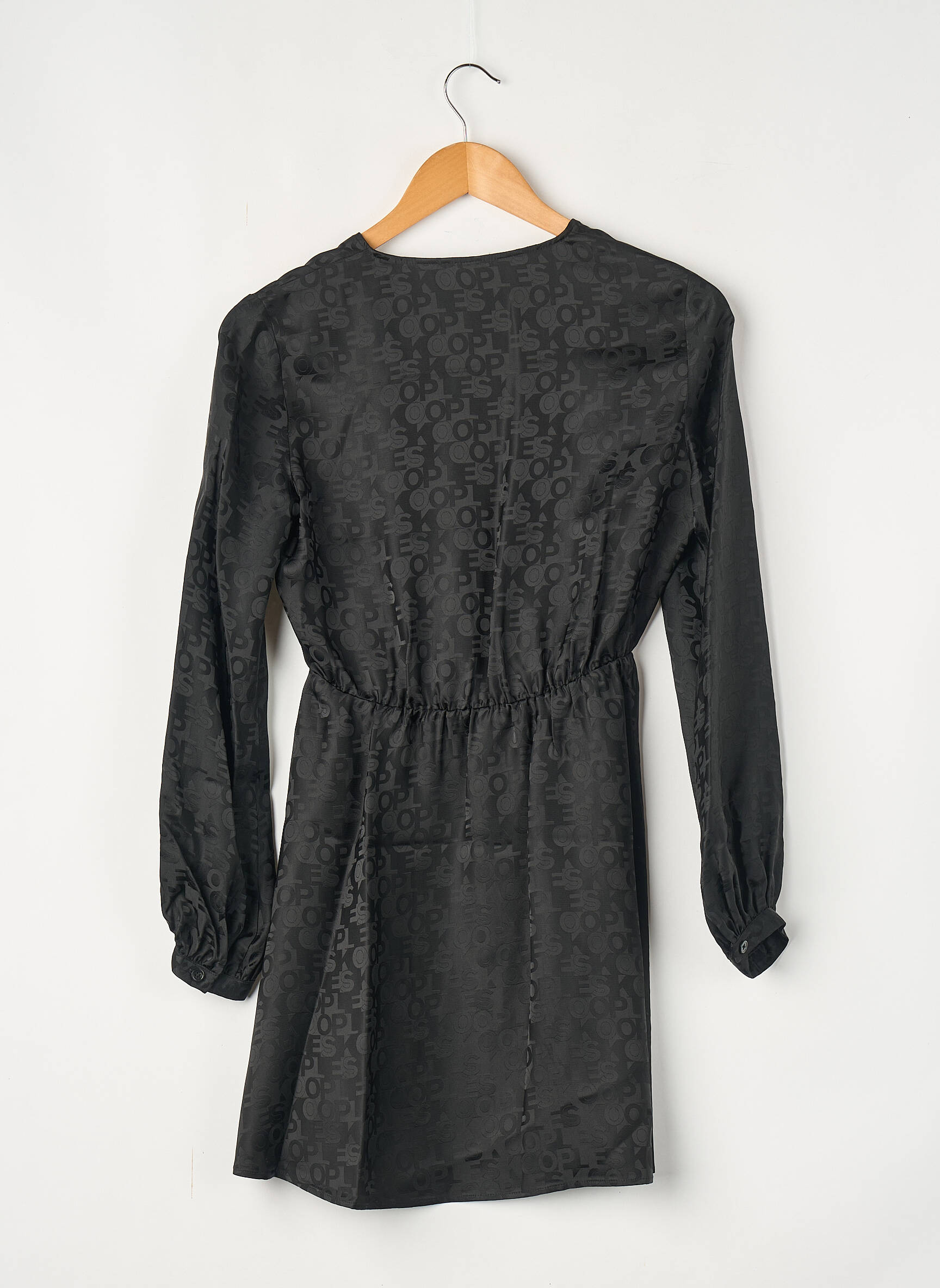 Trumpa suknelė juodas THE KOOPLES moteris