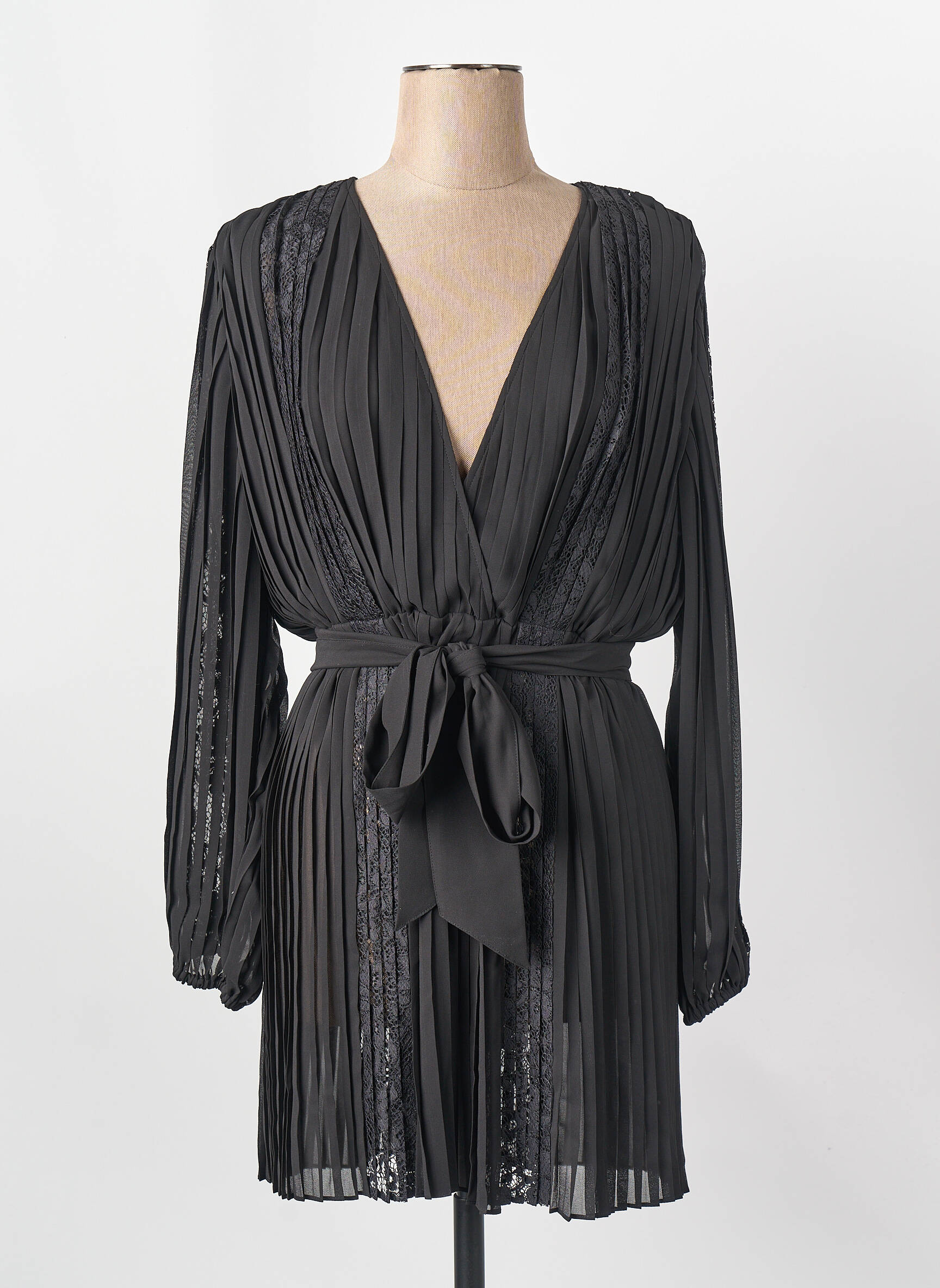 Trumpa suknelė juodas THE KOOPLES moteris