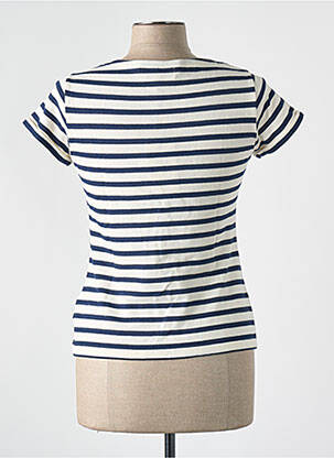 T-marškinys baltas MAISON LABICHE moteris