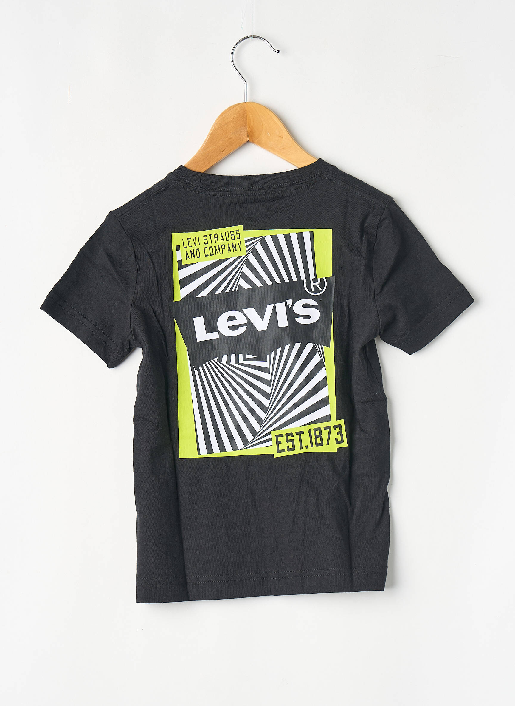 T-marškinys juodas LEVI'S berniukas