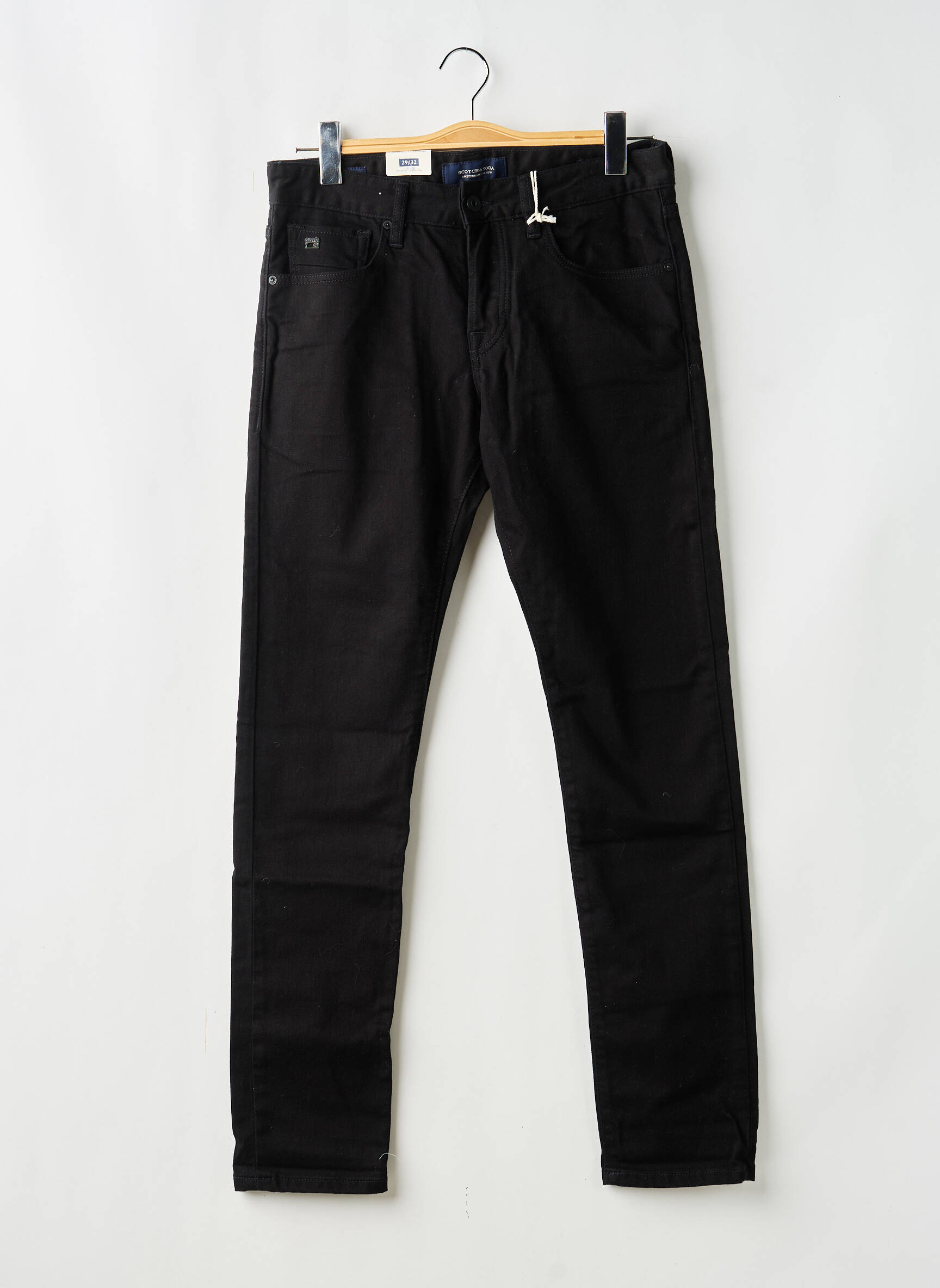 Lieknos džinsai juodas SCOTCH & SODA vyras