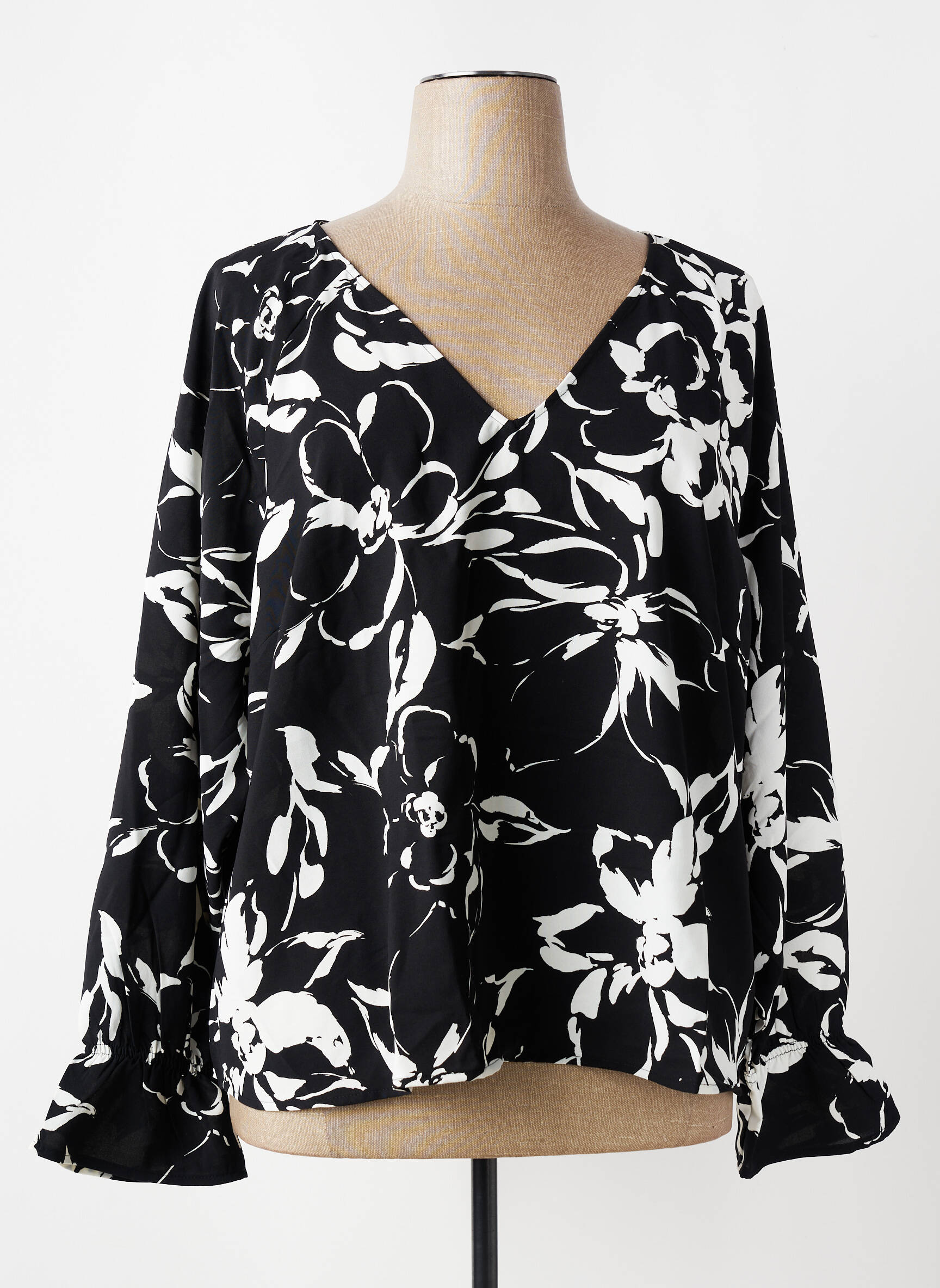 Viršūnė juodas VERO MODA moteris