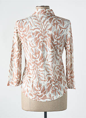Moteriškas marškinys rudas MAJESTIC FILATURES moteris