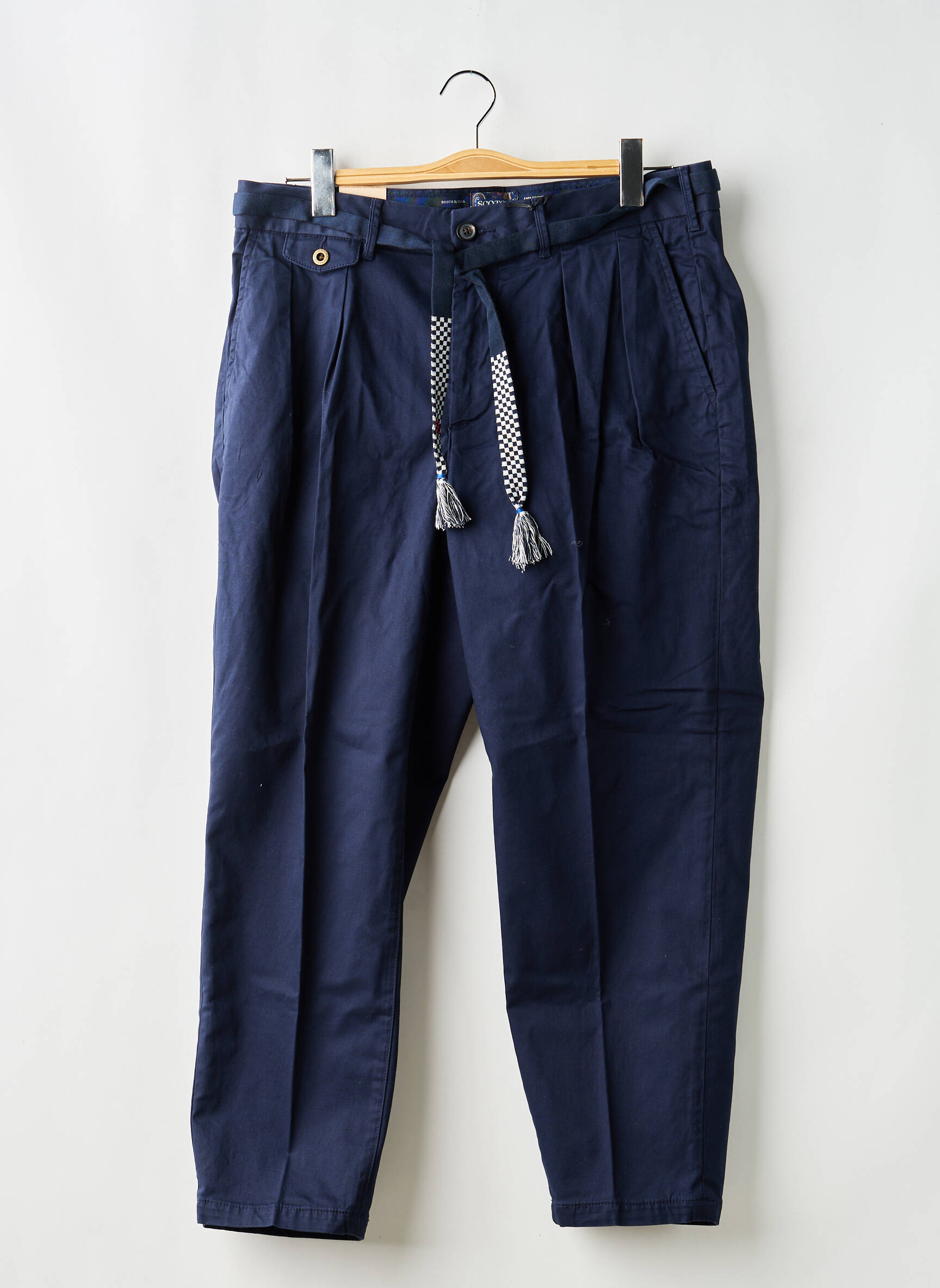 Tiesi kelnė mėlyna SCOTCH & SODA vyras
