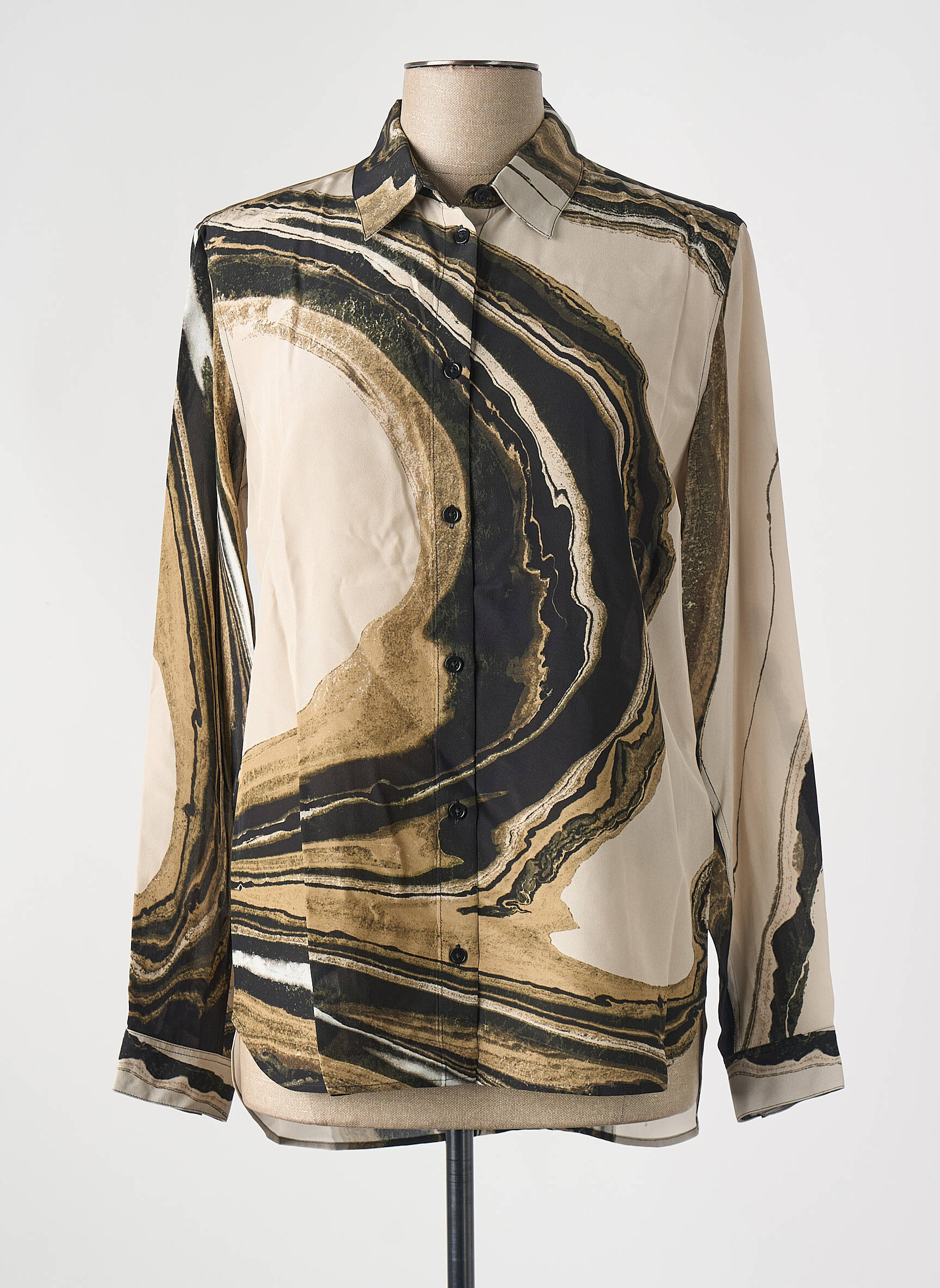 Moteriškas marškinys bežinis THE KOOPLES moteris