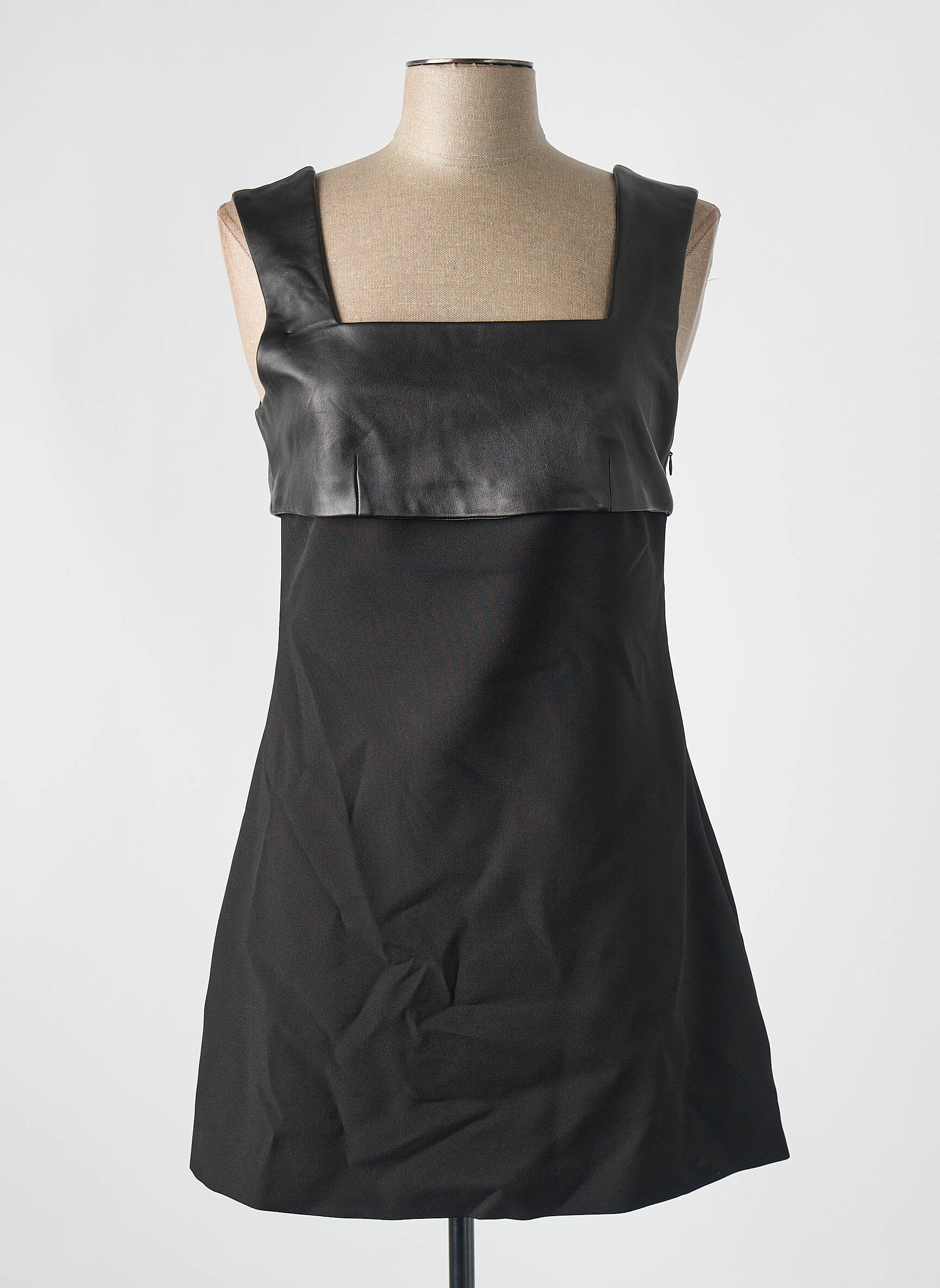 Trumpa suknelė juodas THE KOOPLES moteris